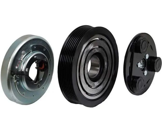 [CL-110222W] CLUTCH NISSAN NAVARA FRONTIER NP300 ALTO ALASKA 2017-2019 PATHFINDER 2006-2008 7PK CR14 DIAMETRO 13.6 GROSOR 2.7 7 CANALES