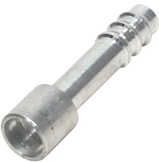 [FT-0120C] ACOPLE SOLDABLE ALUM CON CAMPANA HEMBRA  #6