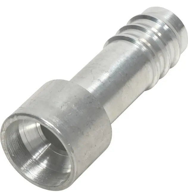 [FT-0122C] ACOPLE SOLDABLE ALUM CON CAMPANA HEMBRA  #10