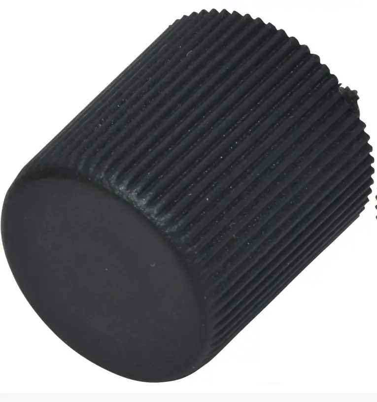 [GA-0664] Tapa  lado alto negro de 16 mm (rosca interior: M10 x 0,75) R134a