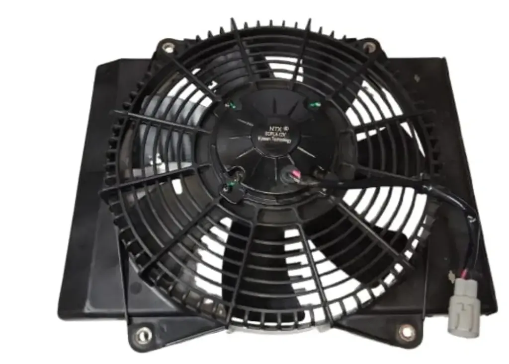 [FA-0031] ELECTROV. UNIVERSAL CUADRADO 12V EMPUJA AIRE