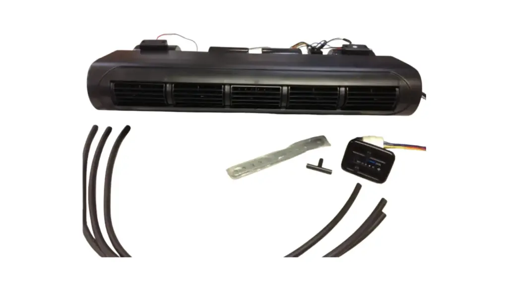 EV-9016 CONSOLA EVAP MINIBUS 5-LVR 12V ORING 22 PASS 4 WAY BLACK  