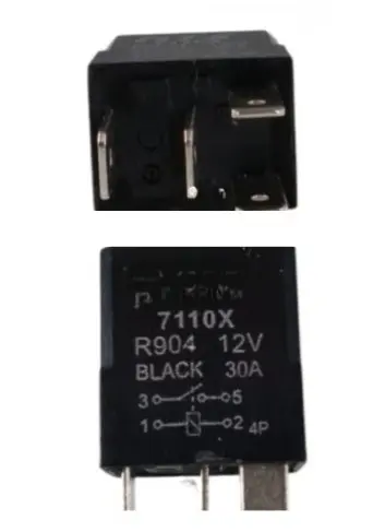 [RE-14016] RELAY 4 TERMINALES 12V TOYOTA/HONDA/MITSUBISHI/KIA/HYUNDAI 