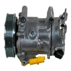 [CO-8041] [CO-8041] COMPRESOR PEUGEOT 307 2003-2009 CITROEN  C3 VALVULA ELECTRONICA SD7C16 PV6 12V 119MM