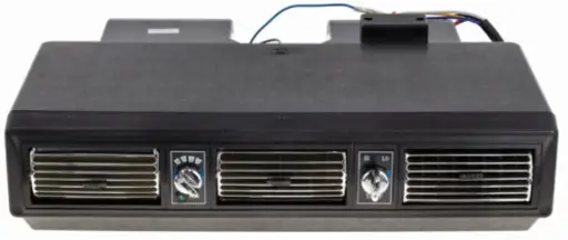 EV-9029 CONSOLA EVAP UNDERDASH TYPE 3 Louver front 12V w/ controls 