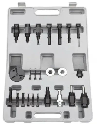 [TO-18033] [TO-18033] KIT PARA INSTALA Y DESMONTAR CLUTCH DE COMPRESOR GRANDE 24 PIEZAS
